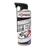 FORCH Decapante para madera, metales y materiales de construcción – Eliminador de Silicona, Adhesivos, Aceites y Pinturas – Aerosol Desengrasante Industrial para Coche, Moto y Taller - 400 ml