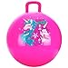 U&C Planet Hopper Ball Jumping Ball Bouncy Ball with Handle for Kids Age 3-6 Sit and Bounce 18 inches Hopping Ball with Pump