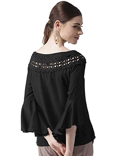 Image of Style Quotient Women Solid Viscose Rayon Smart Casual top