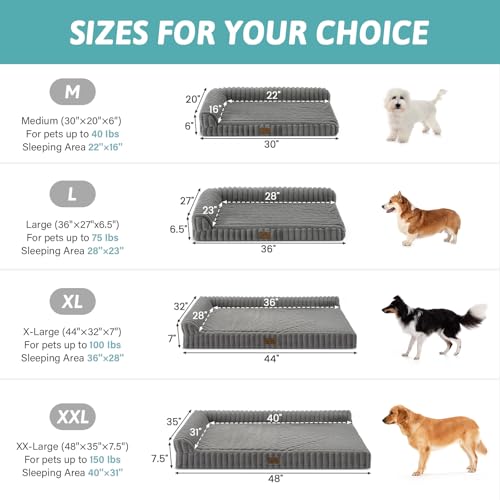 Panier orthopédique pour chien XXL pour de douces siestes - 3