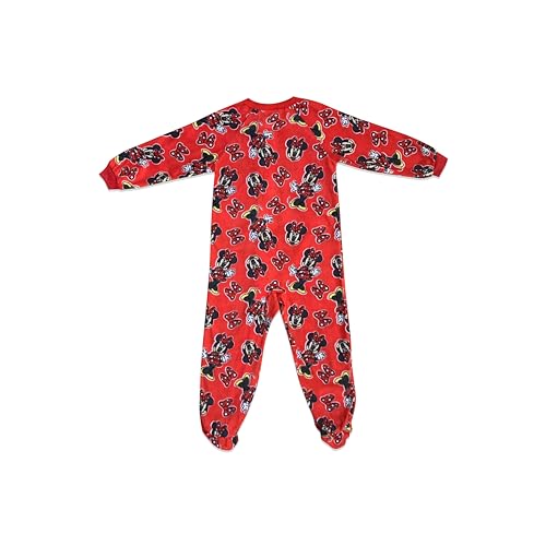 Komar Kids Minnie Mouse 2-Piece Red Cartoon Pajama Set for Girls2