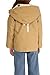 Mud Kingdom Cute Baby Girls Hooded Jacket Reversable Full Zipper Outerwear Khaki 18-24 Months
