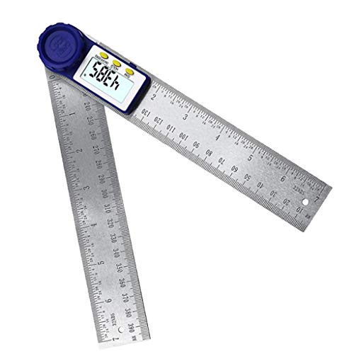 Homyl 2 Em 1 Localizador De ângulo Digital Régua De ângulo De Transferidor Digital Digital