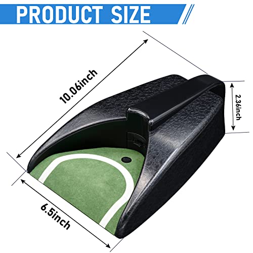 Shu-Ran Golf Putting Cup, Automatic Golf Return Machine With Golf Putting Alignment Mirror,Golf Putting Mirror And Ball Return Machine, Golf Training Aid Gifts For Indoor & Outdoor Use #TOP2
