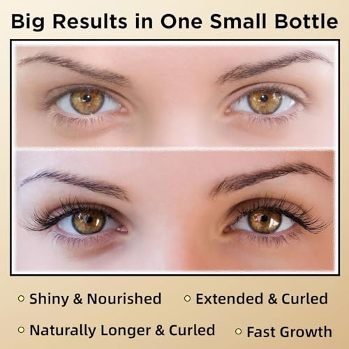 ASAMO Eyelash & Eyebrow Growth Serum - 2-in-1 Lash & Brow Enhancer for Longer, Thicker, Fuller Looking Lashes - Advanced Peptide Formula, Vegan & Cruelty-Free, Safe for Sensitive Eyes - 3ml - Thumbnail 3