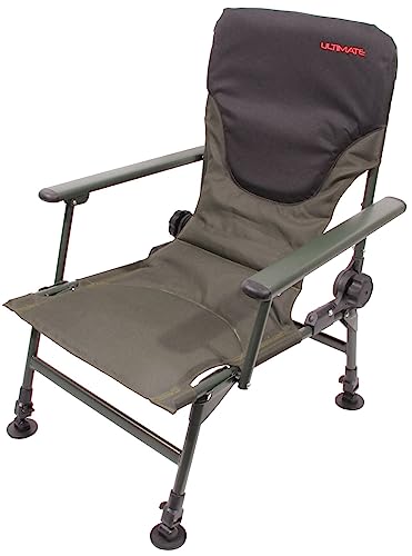 Ultimate Recliner Comfort Silla Verde | Silla carpfishing