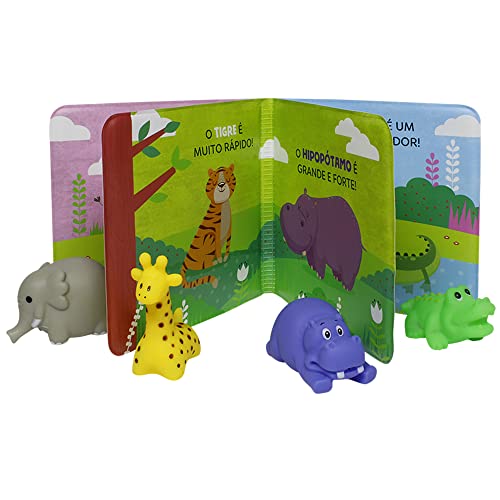 Kit com 4 Livros: Diversão no Banho