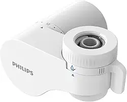 Philips Purificador de Água para Torneira AWP3704 Branco, 3 modos de seleção: fluxo filtrado, fluxo não filtrado e spray não filtrado; Configuração do temporizador