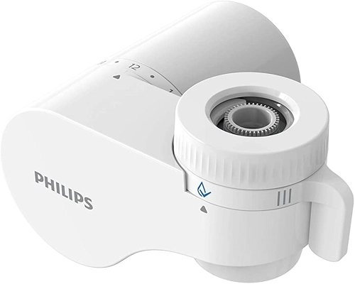 Philips Purificador de Água para Torneira AWP3704 Branco, 3 modos de seleção: fluxo filtrado, fluxo não filtrado e spray não filtrado; Configuração do temporizador