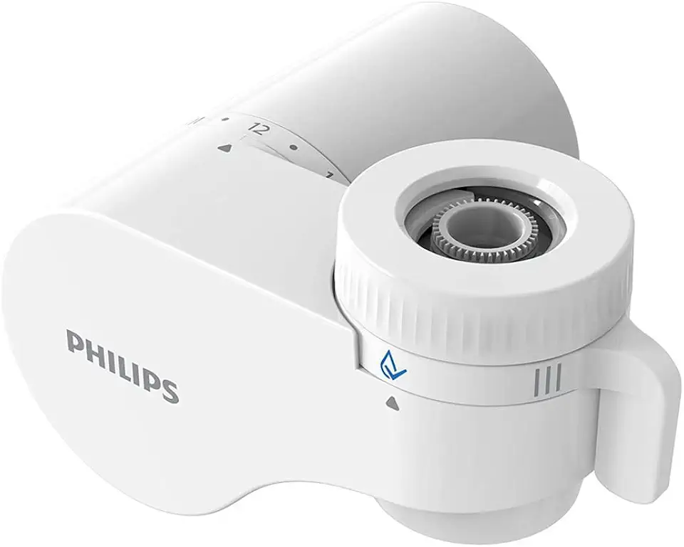 Philips Purificador de Água para Torneira AWP3704 Branco, 3 modos de seleção: fluxo filtrado, fluxo não filtrado e spray não filtrado; Configuração do temporizador