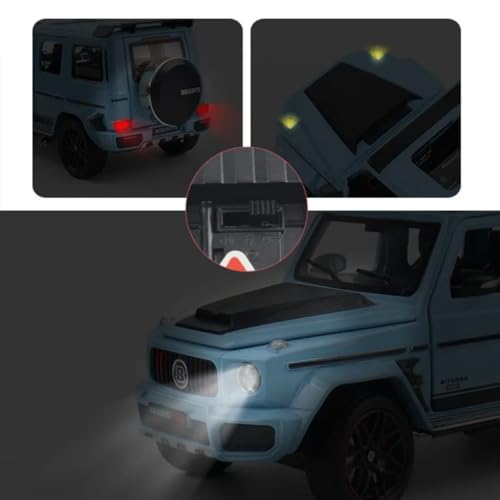 Image of 1:24 Mercedes-Benz Brabus G800 Die-Cast Model Car - Luxury Alloy Metal SUV with Pull-Back Action, Openable Doors & Detailed Interior [ Colour As Per Stock ]