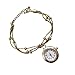Imagen de GAOINTELL Pulsera De Reloj con Flecos Inspiración Vintage Ajustable Y Cadena Desmontable para Mujer Regalo Joyería Elegante Pulsera Reloj con Llavero Ajustable