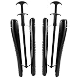 ★ Material: Kunststoff Metall Schrapnell. Flexibler Rahmen füllt die Stiefelbeine und unterstützt seine natürliche Form, um Biegungen, Risse und Zusammenbruch zu reduzieren.