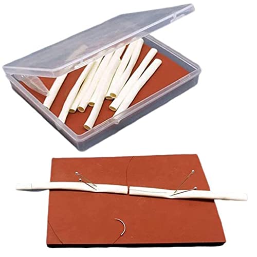 YHUEGH Kit Complet De Pratique De Suture, Formation De Modèle De Pratique De Suture D'anastomose Vasculaire en Microscopie, pour Les Étudiants en Médecine, Les Vétérinaires Et Les Infirmières pour La Cover