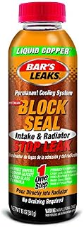 Bar's Leaks 1109 Block Seal Liquid Copper Intake and Radiator Stop Leak