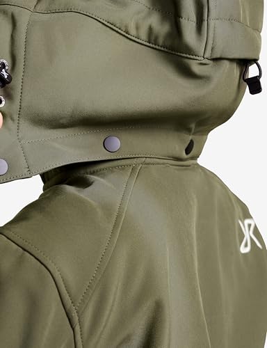RevolutionRace Hiball Softshell Jacket für Damen, Outdoor Jacke für Wandern, Grape Leaf, M