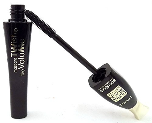 3 x Bourjois Paris Twist Up The Volume Mascara 8ml - 52 Ultra Black Edition New