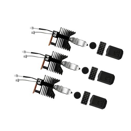 Kit Hotend 3 Pièces anti-colmatage buse acier trempé Snapmaker U1