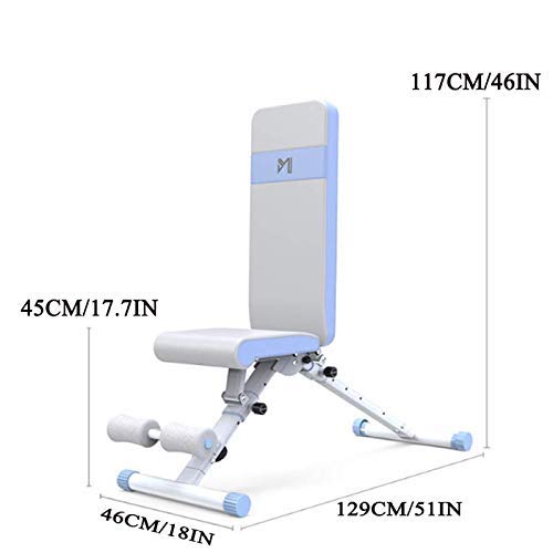 Rindasr strength training equipment，weights，Adjustable Weight Bench-Utility Bench for Full Body Workout; Multi Purpose Decline Fitness Bench Roman Chair; Sit Up All-in-One Hyper Back Extension Exercis