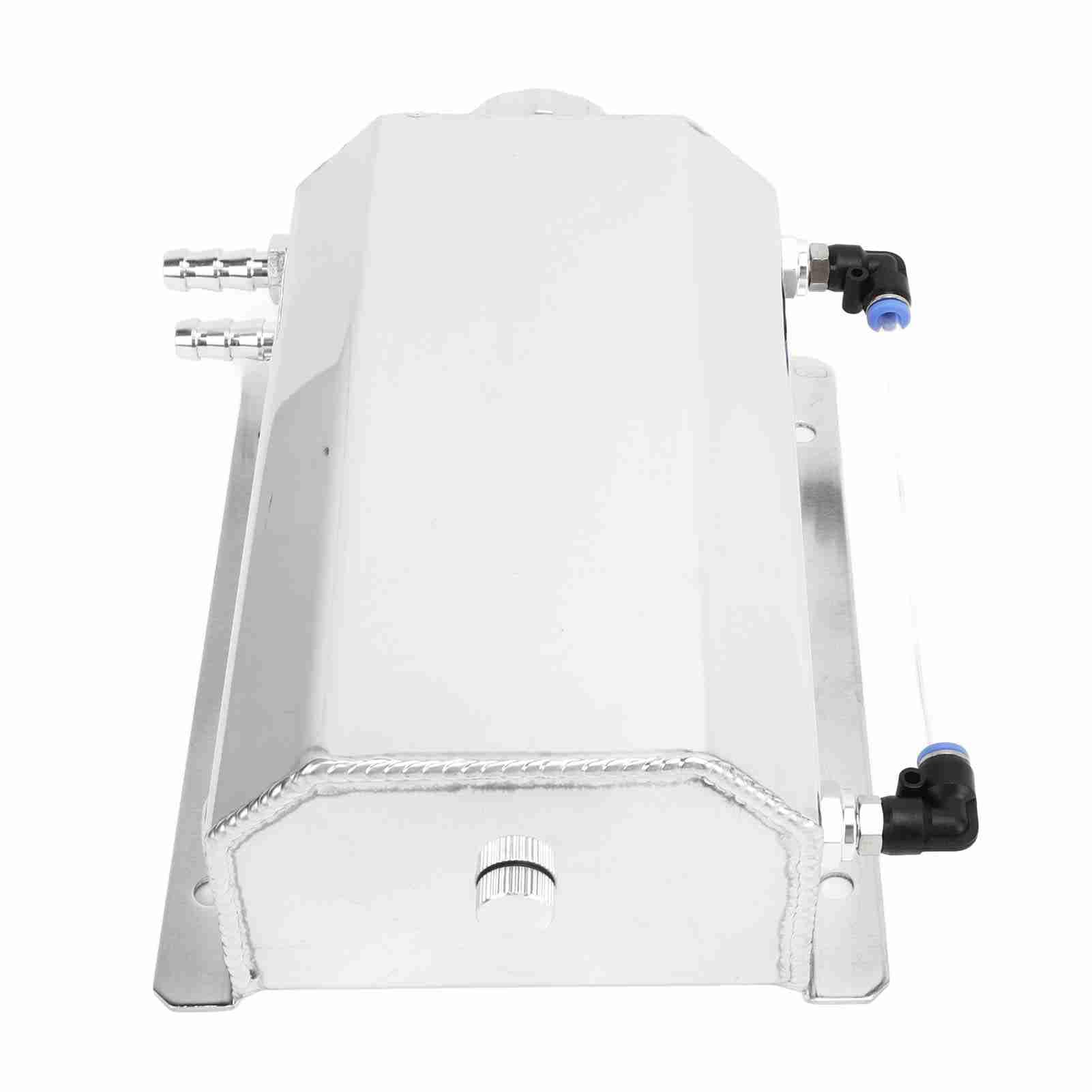 Serbatoio di Troppopieno del Liquido di Raffreddamento Serbatoio Universale per Radiatore in Lega di Alluminio da 2 Litri per la Maggior Parte delle Auto di Raffreddamento Efficiente e
