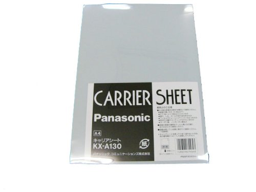 Amazon | パナソニック FAX用キャリアシート A4サイズ KX-A130