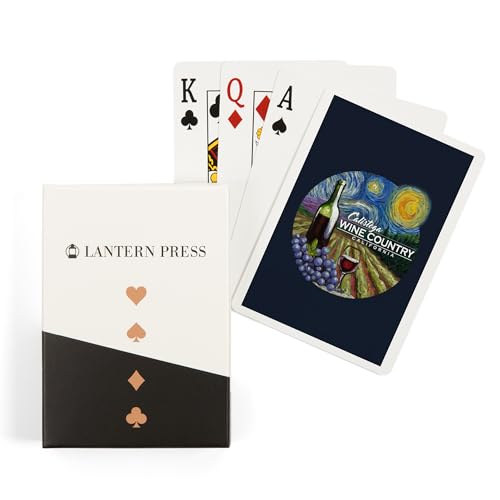 Baraja de Poker Calistoga California 52 Cartas