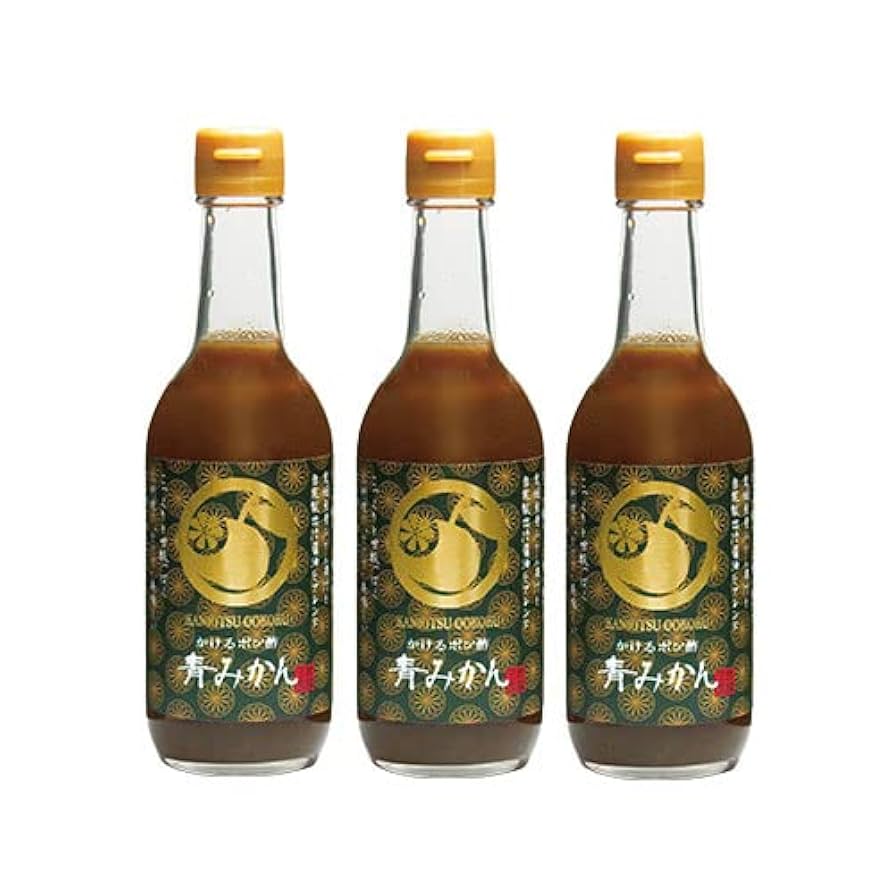 Amazon.co.jp: 柑橘王国 かけるポン酢3本セット ぽん酢 おうち