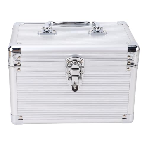 CD Case, 6 Slots ABS Protective DVD Case Portable CD Case Holder Disc Storage Organizer Carrying Binder Wallet Bag for Car Home Travel