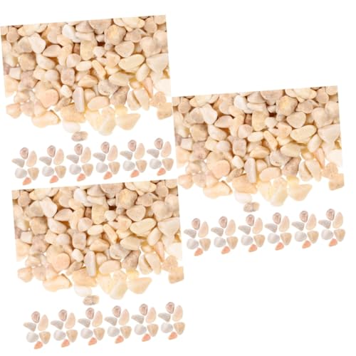 Abaodam 3pcs 1 Miniature Rock Material Kit Natural Small Rocks for Fish Tank Decoration Table Scenery Scenery Basing Stone Set