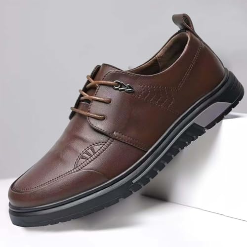 Zapatos Oxford de vestir con acabado sofisticado y cordones clásicos 3