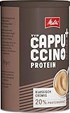 Ein richtig guter Cappuccino, zum vor dem Sport, danach, oder einfach zwischendurch genießen. 100% Genuss bei 20% Protein