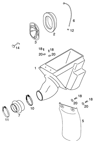 NEW OEM KTM CARBURETOR CONNECTING BOOT 46006026000