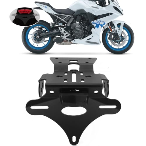 DOMOPAY For GSX-8S GSX-8R gsx-8s gsx-8r 2026 2025 2024 ���C�g��̌^�����i���o�[�v���[�g�t���[���A���A�V���[�g�i���o�[�v���[�g�z���_�[���t���u���P�b�g (�X�^�C��1,�V���[�g�e�[�������v�{���F�i���o�[