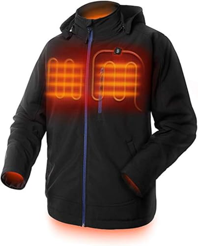 Chaqueta calefactable de hombre ropa eléctrica de abrigo invierno S 2