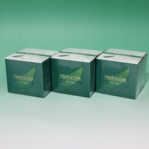 Herb & Gel フェイスジェル 3個セット　ハーブ&ゲル herbgel3set_main1.jpg