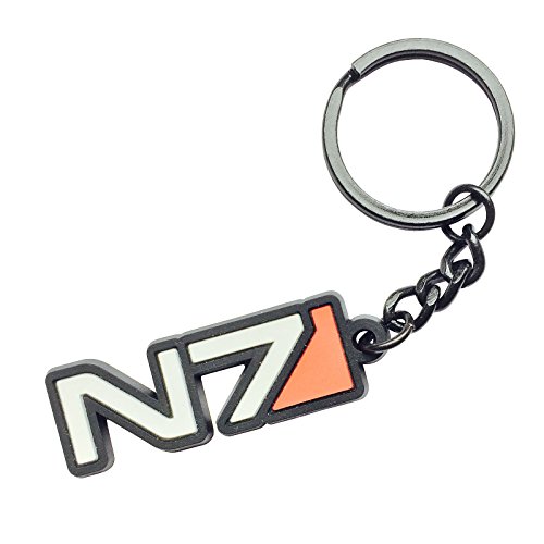 Price comparison product image Mass Effect Keychain N7 Logo Metal