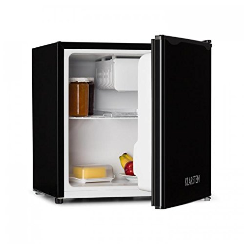 KS50-A Minibar Minikühlschrank Mini Snacks- und Getränkekühlschrank (40 Liter, 1 x Regaleinschub, 1 x Türablagefach, 1 x Türflaschenablage,