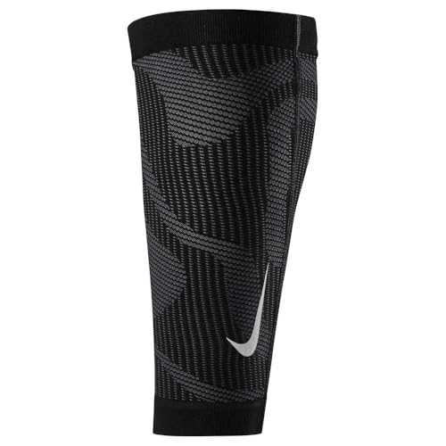 Nike Zoned Knit Calf Sleeves Black L/XL : protégez vos mollets lors de vos runs urbains quotidiens