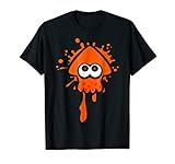 Nintendo Splatoon Orange Inkling Squid Splat Graphic T-Shirt
