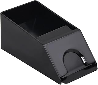 vidaXL Kartenschlitten, Multifunktional Kartengeber für 2 Decks, Blackjack Kartenschuh für Kartenspiele, Poker Dealer Schuh, Schwarz