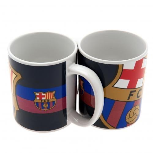 FC Barcelona Official Product Ceramic Mug CLUB CREST New Boxed DESIGN BC