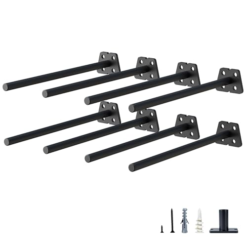 8-pack hidden floating shelf brackets