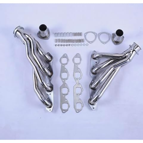 Exhaust Headers Shorty Headers For 1965-1975 Chevy Big Block 396 402 427 454 502 V8 Engines Cover