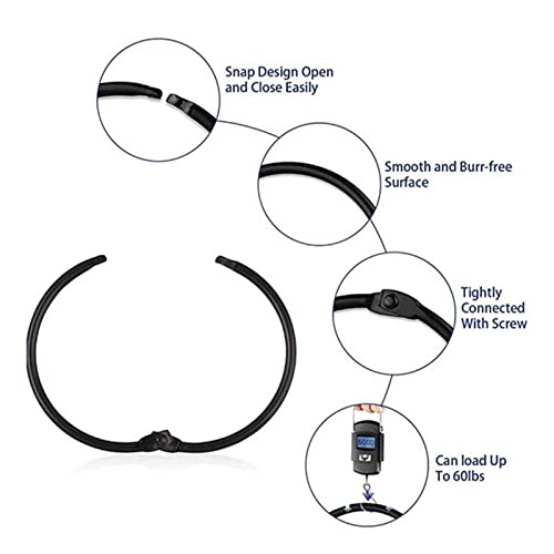 Recopilación de Ganchos decorativos para cortinas de ducha . 5 Imagen adicional