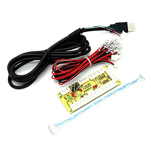 Zero Delay USB Encoder Connector PC Joystick and Button for MAME & Fight Stick Controls DIY Arcade Game Kit Parts Connector
