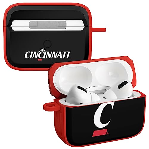 AFFINITY BANDS Cincinnati Bearcats HDX Case Cover Compatible with Apple AirPods Pro 1 & 2 (Classic)