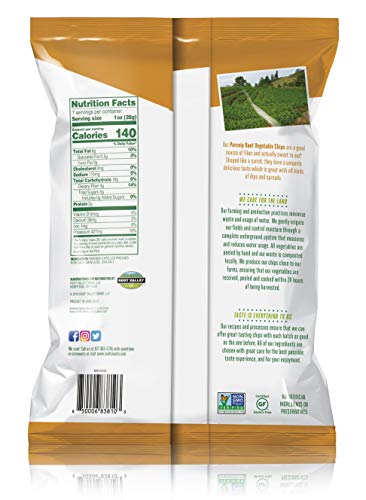 Root Smarts Parsnip Root Vegetable Chips Non Gmo Chips Gluten Free Chips by Root Valley Farms (7oz, 12 Pack) - Thumbnail 2