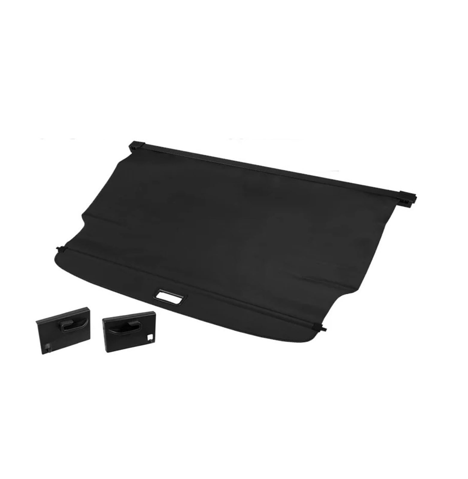 Cache-Bagages arrière Coffre pour Ford pour Bronco 2021-2024 2025 2026 + (Uniquement pour La Version Souple 4 Portes) Pare-Soleil Protection Coffre Rétractable Noir