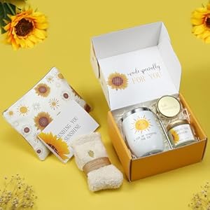 Birthday Gifts for Women, Friend, Mom, Sister, Her - Happy Birthday Gifts for Her, Get Well Soon Self Care Package Gift Basket Set Birthday Gifts for Women Friend Mom Sister Her Happy Birthday Gifts for Her Get Well Soon Self Care Package Gift Basket Set
