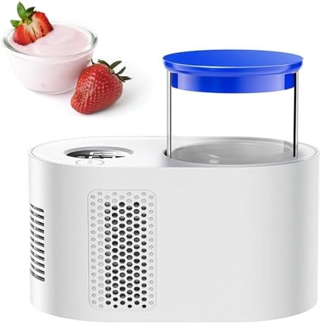 Smart 3-in-1 Automatic Yogurt Maker with LCD Display, Temperature Control (0-60℃) for Yogurt, Beverages & Coffee - Perfect Home Appliance for Healthy Living